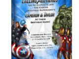 Free Printable Avengers Birthday Party Invitations Avengers Invitation 1 25