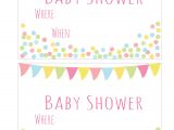 Free Printable Baby Shower Invitation Free Printable Baby Shower Invitation Easy Peasy and Fun