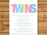 Free Printable Baby Shower Invitations for Twins Boy and Girl Twin Boy and Girl Baby Shower Invitations Party Xyz