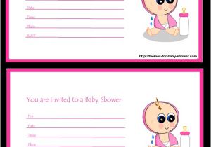Free Printable Baby Shower Invites for Girl Free Printable Girl Baby Shower Invitations