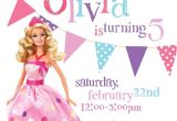 Free Printable Barbie Birthday Party Invitations Barbie theme Birthday Invitation Diy Printable by