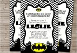 Free Printable Batman Baby Shower Invitations Liz On Etsy