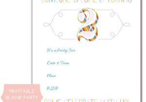 Free Printable Birthday Invitation 41 Printable Birthday Party Cards & Invitations for Kids