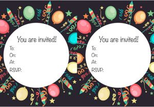Free Printable Birthday Invitation Templates Uk Free Printable Children 39 S Birthday Party Invitations