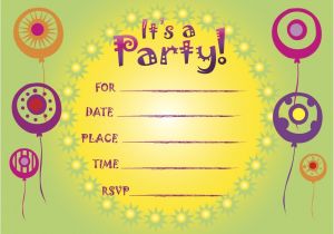 Free Printable Birthday Invitations for Kids Printable Birthday Invitations 5 Coloring Kids