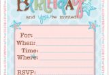 Free Printable Birthday Invitations for Teenage Girl 21 Teen Birthday Invitations Inspire Design Cards