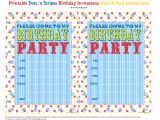 Free Printable Birthday Party Invitations Bnute Productions Free Printable Dots N Stripes Birthday