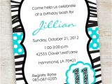 Free Printable Birthday Party Invitations for Tweens Free Printable Zebra Party Invitations Printable Pink