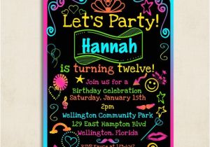 Free Printable Birthday Party Invitations for Tweens Tween Birthday Invitation Printable Tween Birthday Party