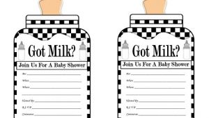 Free Printable Black and White Baby Shower Invitations Free Baby Shower Printables