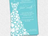 Free Printable Bridal Shower Invitations Beach theme Bridal Shower Invitation Seashell Dress Elegant Sea Shell
