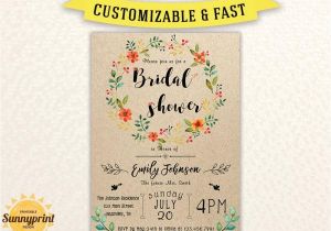 Free Printable Bridal Shower Invitations Rustic Bridal Shower Invites Bridal Shower Vintage Bridal