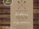 Free Printable Bridal Shower Invitations Rustic Printable Rustic Wedding Shower Invitation Kraft Paper