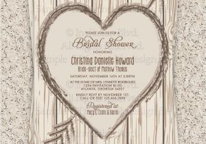 Free Printable Bridal Shower Invitations Rustic Wonderful Rustic Wedding Shower Invitations