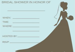 Free Printable Bridal Shower Postcard Invitations Free Printable Bridal Shower Invitations