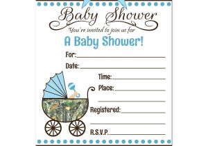Free Printable Camo Baby Shower Invitations Camo Baby Shower Invitations