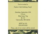 Free Printable Camo Birthday Invitations Free Printable Camouflage Invitations