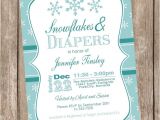 Free Printable Christmas Baby Shower Invitations Items Similar to Snowflake Baby Shower Invitation Winter