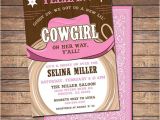 Free Printable Cowgirl Baby Shower Invitations Cowgirl Baby Shower Invitations Printable Shower or