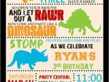 Free Printable Dinosaur Birthday Invitations 25 Best Dinosaur Birthday Invitations Ideas On Pinterest