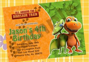 Free Printable Dinosaur Train Birthday Invitations Dinosaur Train Birthday Invitation Printable by