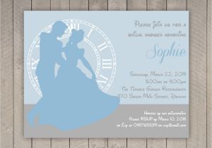 Free Printable Disney Bridal Shower Invitations Bridal Shower Invitation Cinderella Digital File