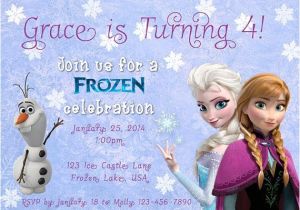 Free Printable Disney Frozen Birthday Invitations Free Printable Disney Frozen Birthday Invitations