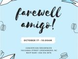 Free Printable Farewell Party Invitations Skyblue Paperplanes Farewell Party Invitation Templates