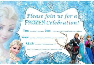 Free Printable Frozen Birthday Invitations Templates 26 Frozen Birthday Invitation Templates Psd Ai Eps
