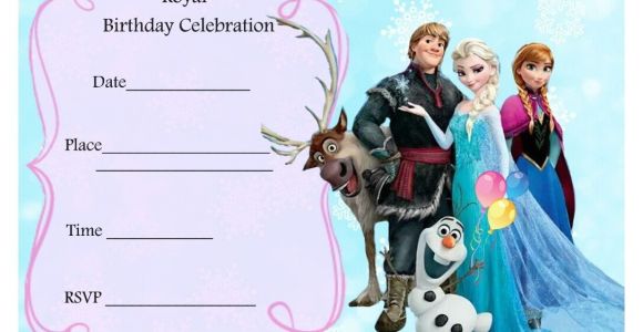 Free Printable Frozen Birthday Invitations Templates Free Frozen Party Invitations Frozen Party Pinterest