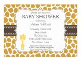 Free Printable Giraffe Baby Shower Invitations Templates Custom Color Giraffe Baby Shower Invitations 5" X 7