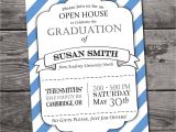 Free Printable Graduation Open House Invitations Customizable Graduation Open House Invitation by