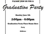 Free Printable Graduation Open House Invitations Free Printable Graduation Party Invitations