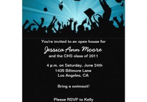 Free Printable Graduation Open House Invitations Graduation Open House Invitation Zazzle