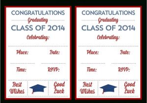 Free Printable Graduation Party Invitations 2014 Free Printable Graduation Invitations 2014 Cobypic