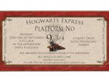 Free Printable Harry Potter Birthday Invitations Hogwarts Harry Potter Printable Invitation by Catsmeowddesigns