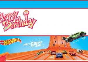 Free Printable Hot Wheels Birthday Party Invitations Free Printable Hot Wheels Invitation Templates for Download