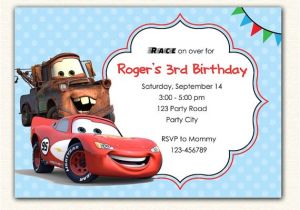 Free Printable Lightning Mcqueen Birthday Party Invitations 301 Moved Permanently