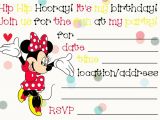 Free Printable Minnie Mouse First Birthday Invitations 32 Superb Minnie Mouse Birthday Invitations Kitty Baby Love