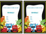 Free Printable Monster Birthday Invitations Monsters University Birthday Invitations – Birthday Printable