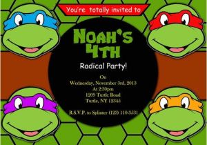 Free Printable Ninja Turtle Party Invitations 47 Best Images About Ninja Turtles Party On Pinterest