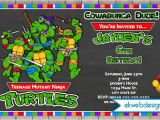 Free Printable Ninja Turtle Party Invitations Free Printable Ninja Turtle Birthday Party Invitations