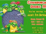 Free Printable Ninja Turtle Party Invitations Free Printable Teenage Mutant Ninja Turtles Birthday