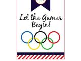 Free Printable Olympic Birthday Party Invitations Olympics Sign 600×777