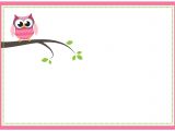 Free Printable Owl Baby Shower Invitations Free Printable Owl Baby Shower Invitations & Other