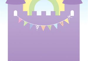 Free Printable Party Invitation Templates Greetings island Purple Castle Free Printable Birthday Invitation