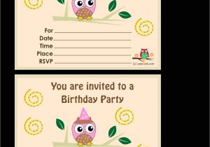 Free Printable Personalized Birthday Invitation Cards Free Printable Personalized Birthday Invitation Cards
