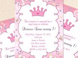 Free Printable Personalized Birthday Invitation Cards Princess Birthday Invitation Card butterfly Custom Girl