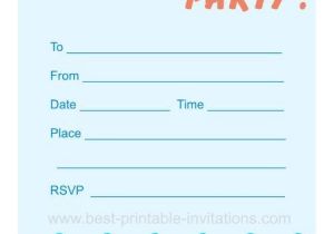 Free Printable Pool Party Birthday Invitations Pool Party Invites Free Printable Kids Party Invites