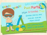 Free Printable Pool Party Invitation Cards Free Printable Birthday Invitations for Boys Free
